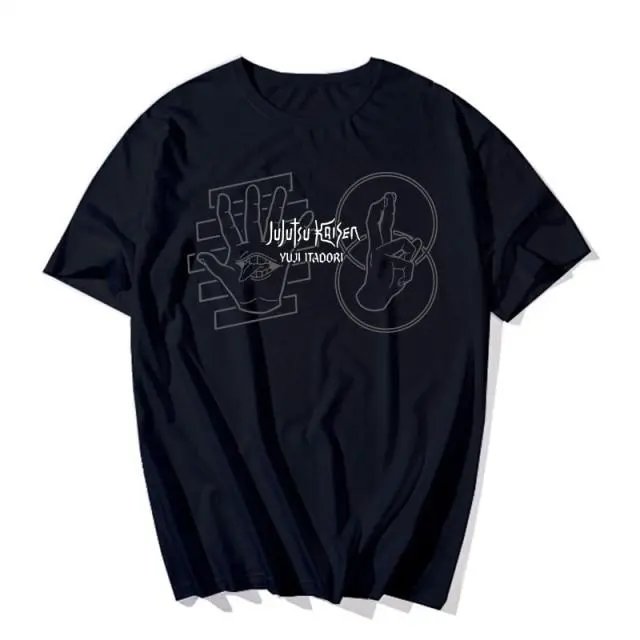 T-shirt Main Sukuna et Gojo