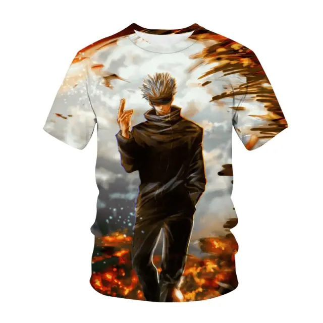 T-shirt Manga Satoru Gojo