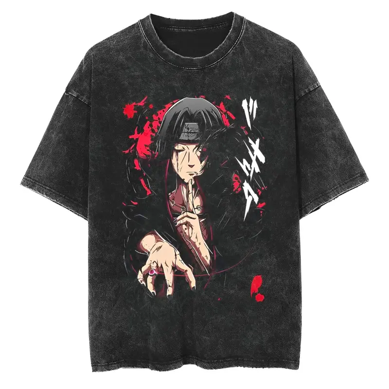 T-Shirt Naruto Itachi Crow