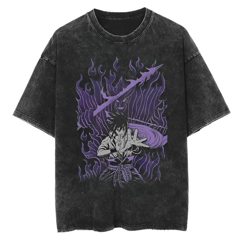 T-Shirt Naruto Mangekyo Fury