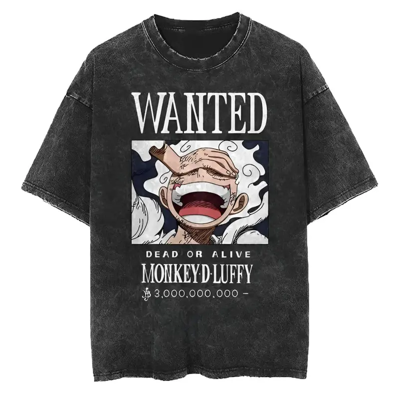 T-Shirt One Piece Gear 5 Wanted