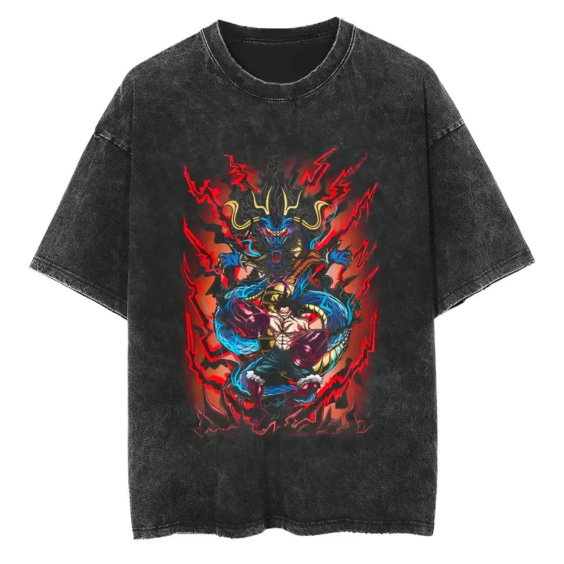 T-Shirt One Piece Luffy Kaido