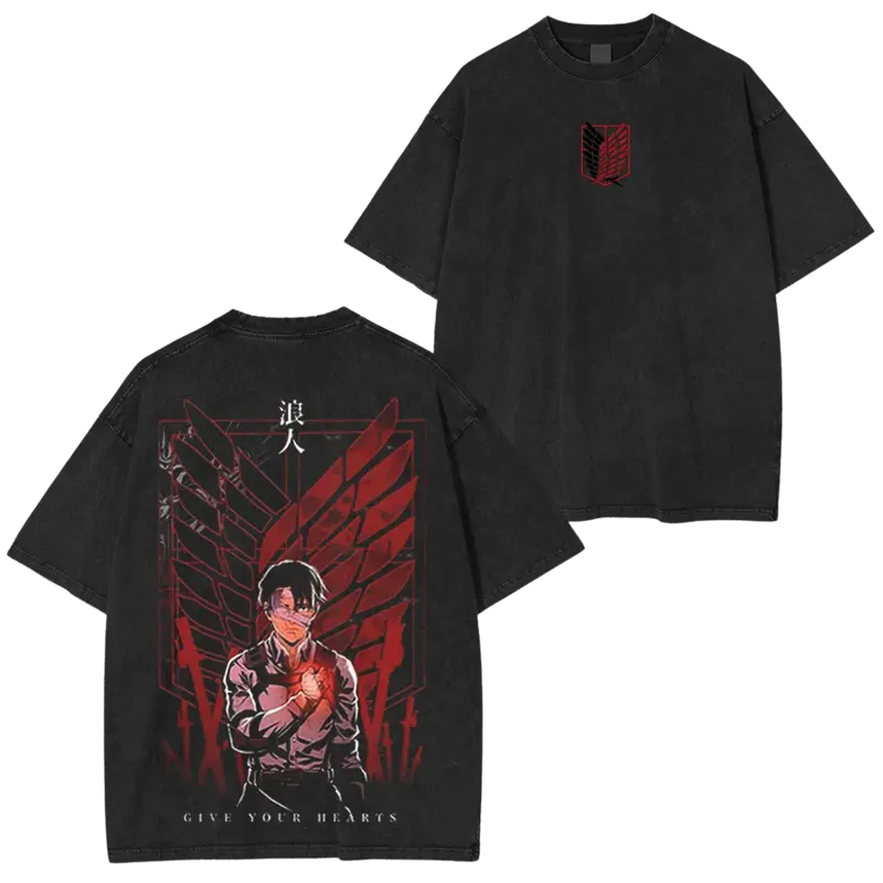 T-SHIRT OVERSIZE | ATTAQUE DES TITANS