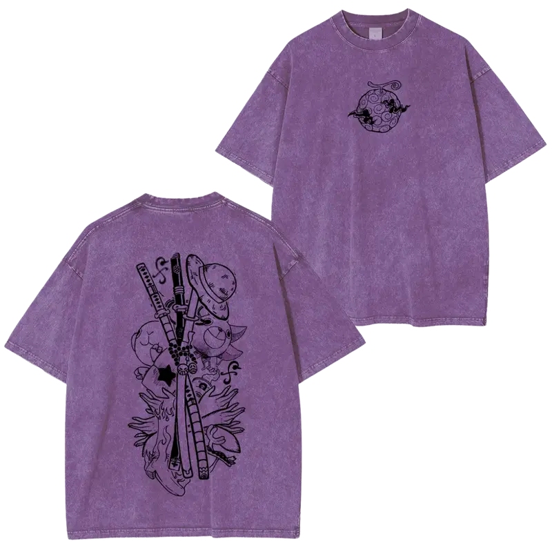 T-SHIRT OVERSIZE GUMMYS | ONE PIECE