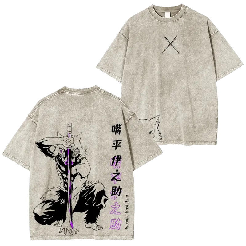 T-SHIRT OVERSIZE INOSUKE LIMITED | DEMON SLAYER