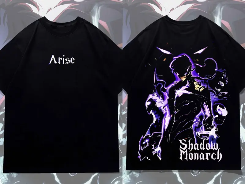 T-shirt Solo Leveling Arise Noir