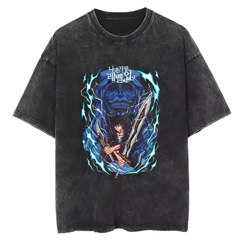 T-Shirt Solo Leveling Dual Wielder