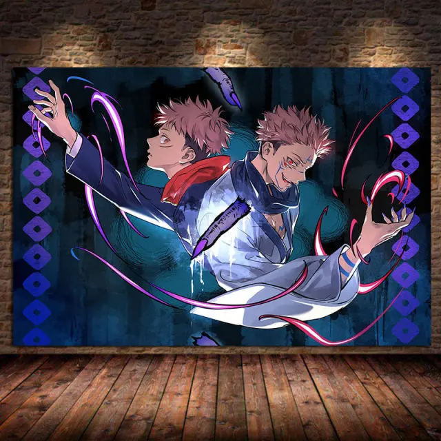 Tableau doigt de Sukuna Jujutsu Kaisen