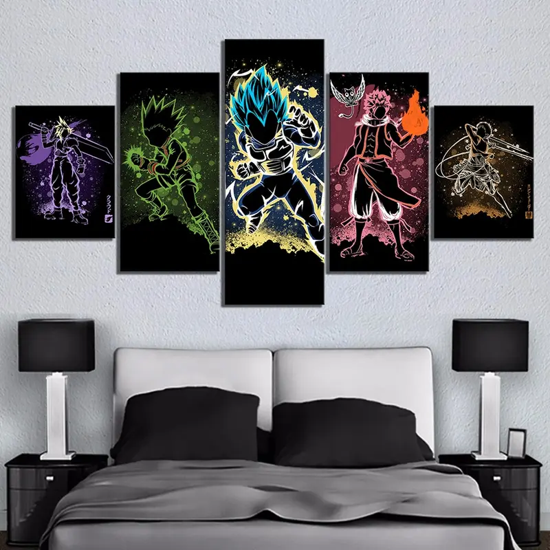 Tableau Hunter x Hunter <br /> DBZ