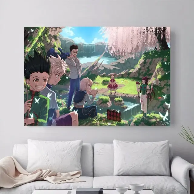 Tableau Hunter x Hunter <br /> Paysage