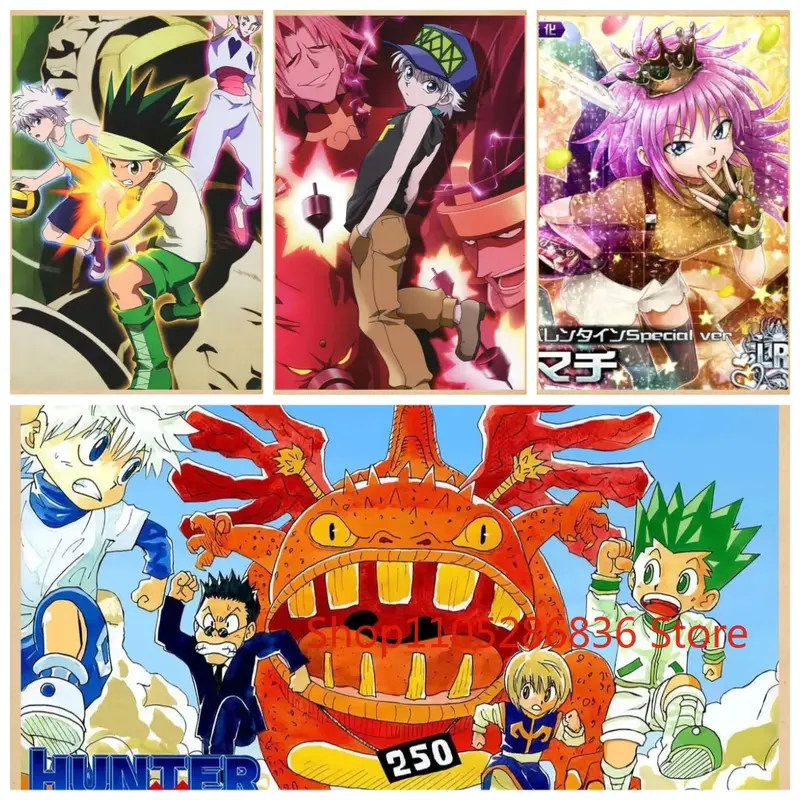 Tableau Hunter x Hunter Hisoka sur toile