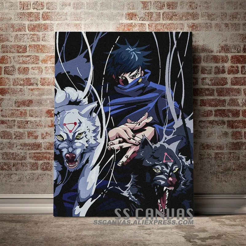 Tableau Megumi Fushiguro Jujutsu Kaisen