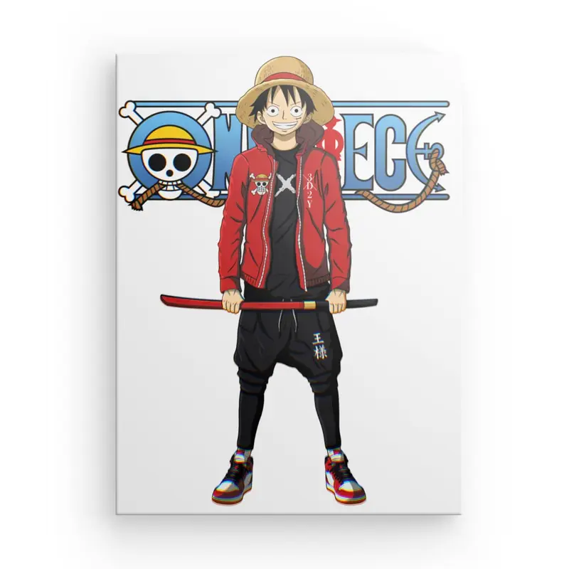 Tableau One Piece Luffy