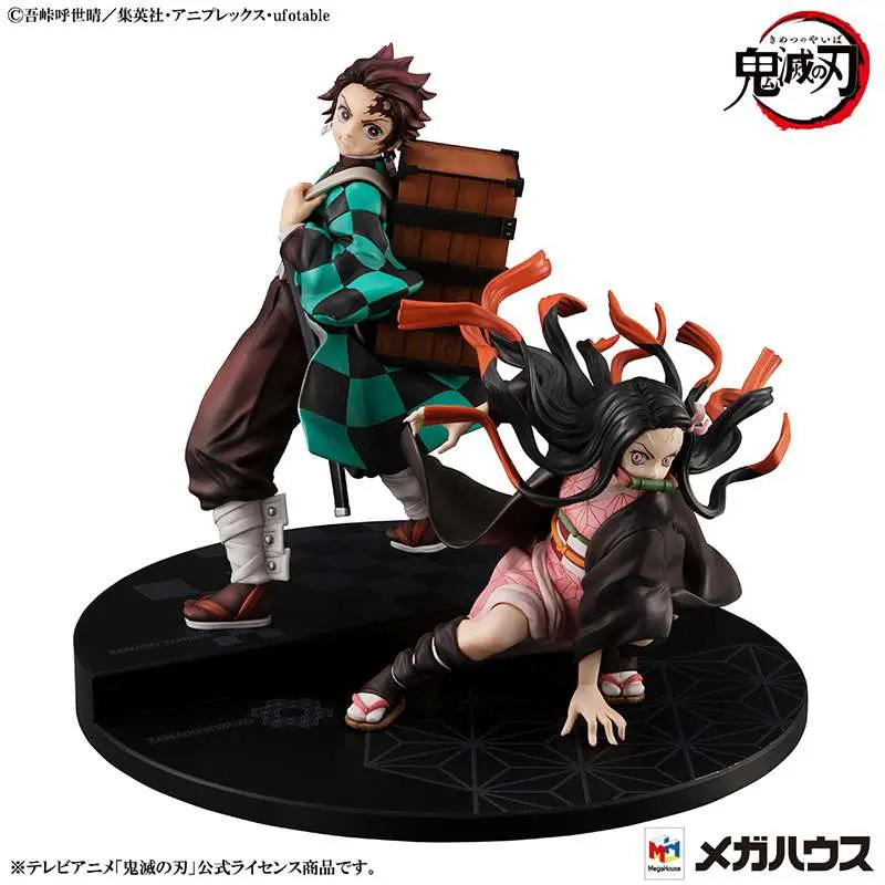 Tanjiro & Nezuko - Statuette GEM Brother & Sister