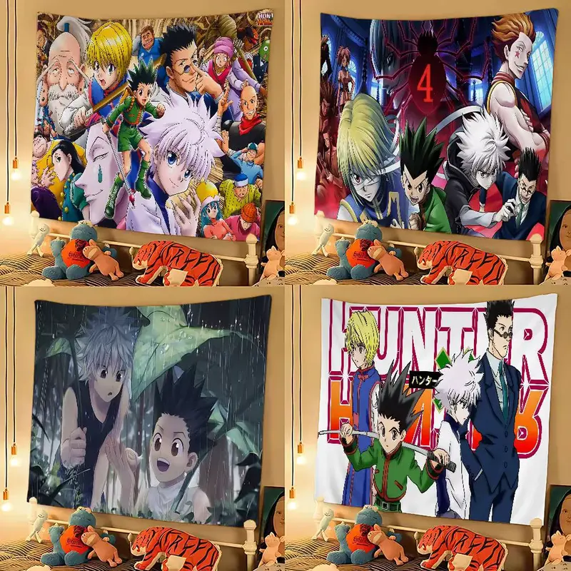 Tapisserie murale Hunter x Hunter Personnages