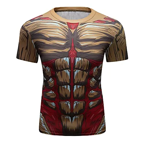 The Armored Titan Gym 3D T-shirt