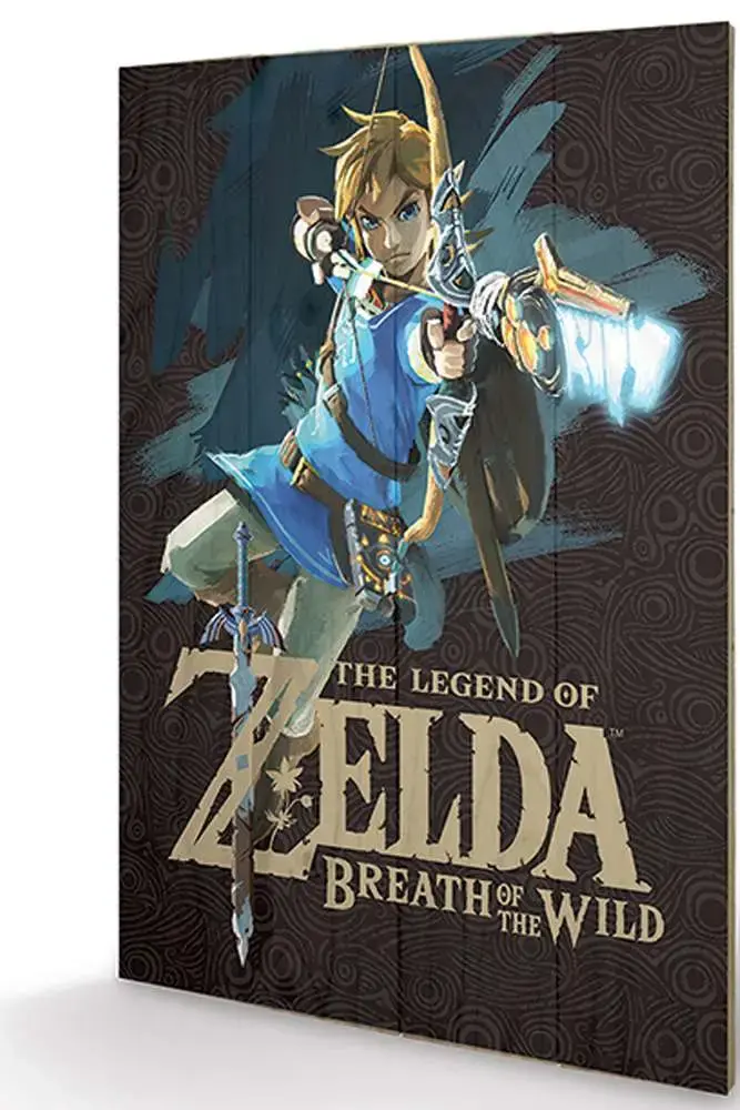 The Legend of Zelda - BOTW - Wood Print