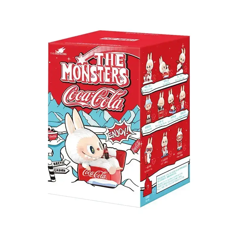 THE MONSTERS COCA-COLA Series - Labubu Blind Box POP MART 7,7-10,7cm
