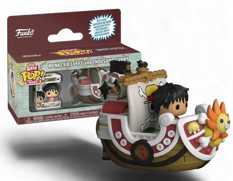 Thousand Sunny avec Luffy - Bitty Pop Ride