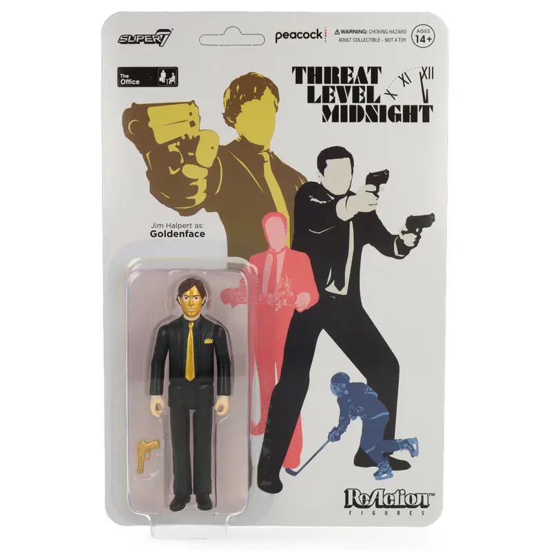 Threat Level Midnight (The Office) - Goldenface - ReAction Figures