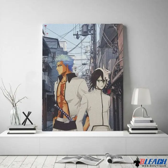 Toile Bleach Ulquiorra Cifer x Grimmjow Jaggerjack