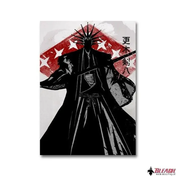 Toile Bleach Zaraki Kenpachi style japonais