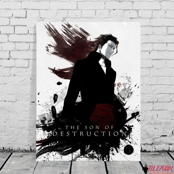Toile canvas Aizen Sosuke, Décoration Bleach