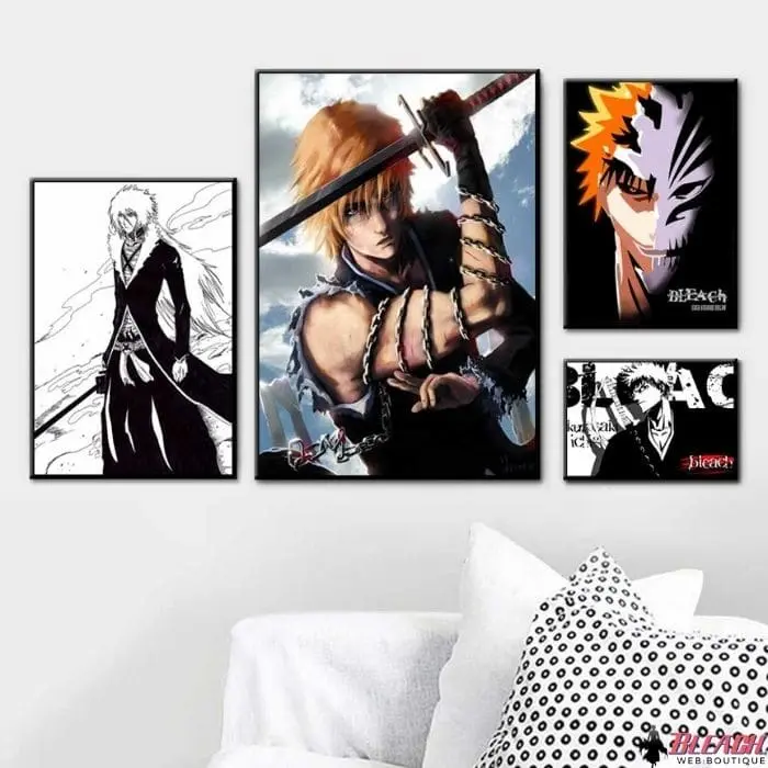 Toile murale Bleach Ichigo Kurosaki (canvas)