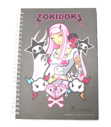 Tokidoki Hell Rock Gray - Cahier