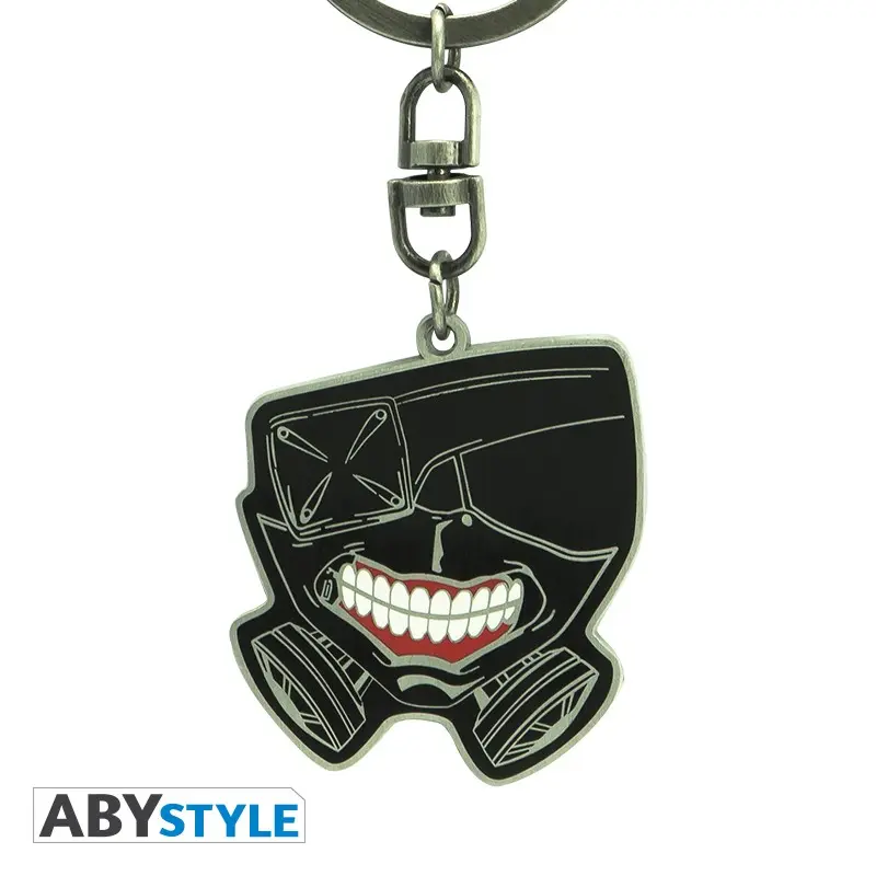 Tokyo Ghoul - Porte-clés Métal - Masque Ken Kaneki