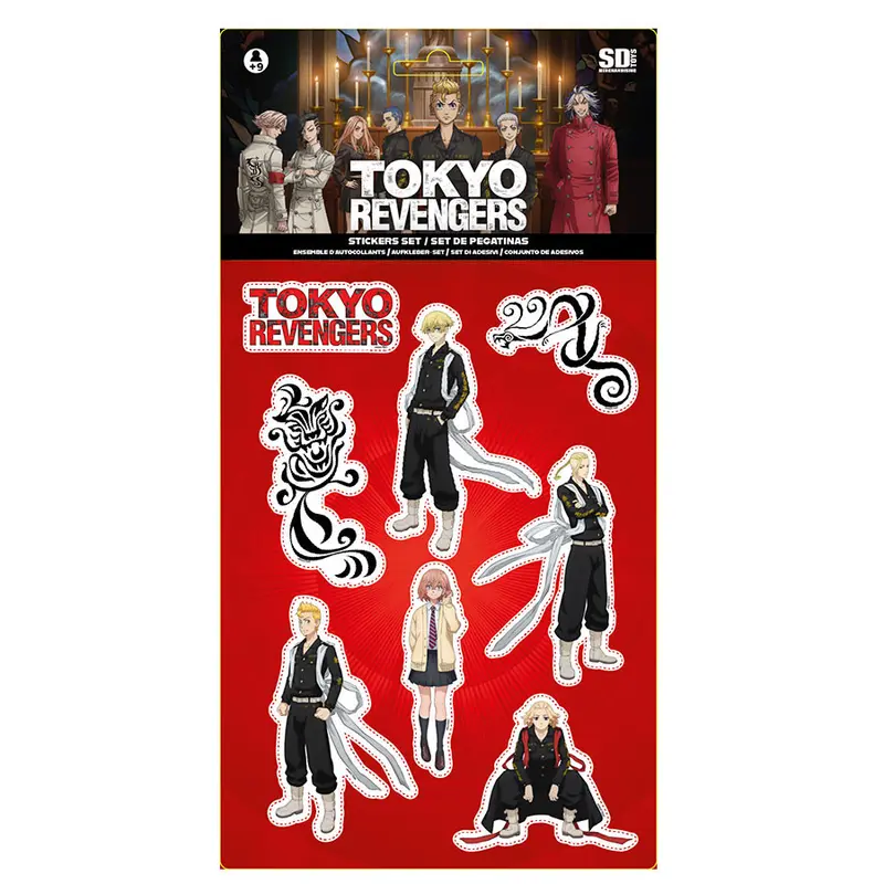 Tokyo Revengers - Stickers - Set de stickers
