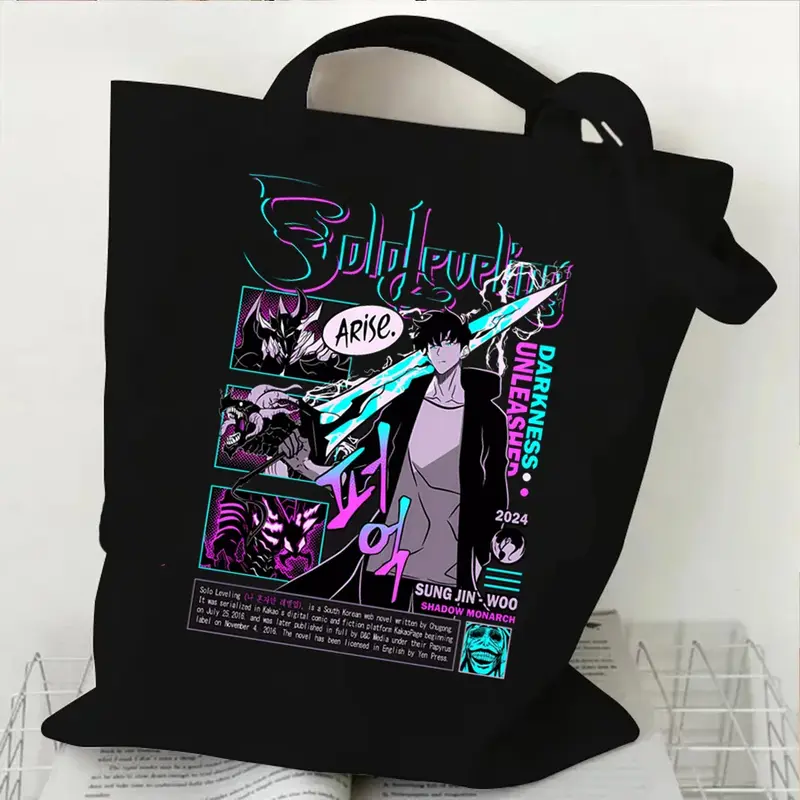 Tote Bag Solo Leveling Manhwa