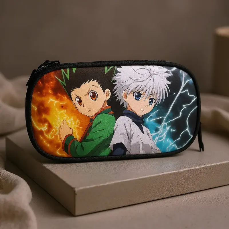 Trousse Hunter x Hunter rigide Gon et Kirua