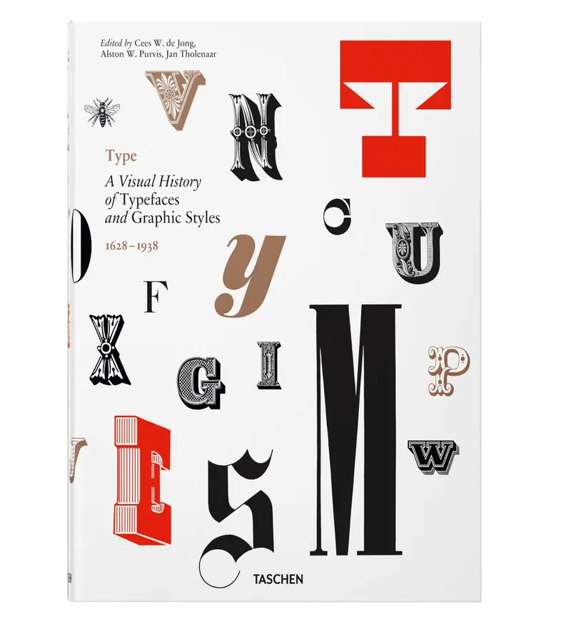 Type. Histoire visuelle des fontes et styles graphiques