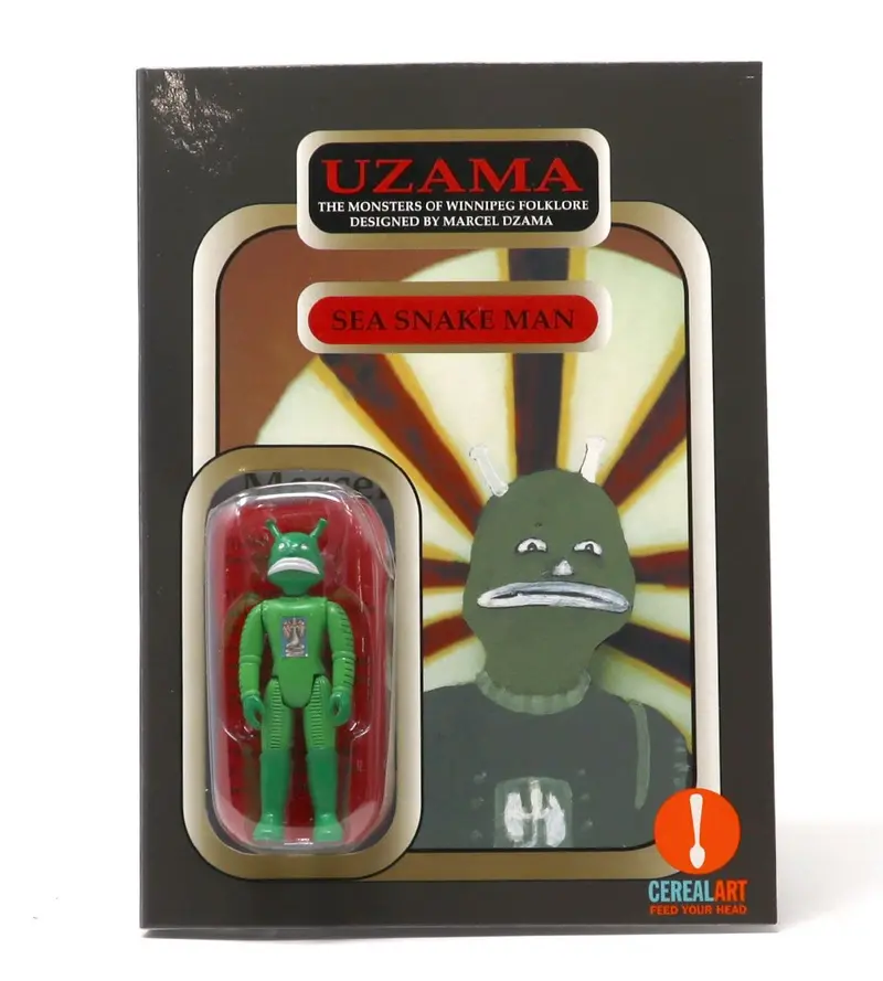 Uzama Monsters of Winnipeg Folklore (Sea Snake Man) - Marcel Dzama