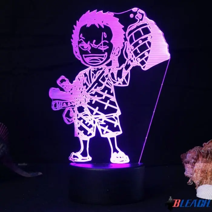 Veilleuse multicolore One Piece Roronoa Zoro