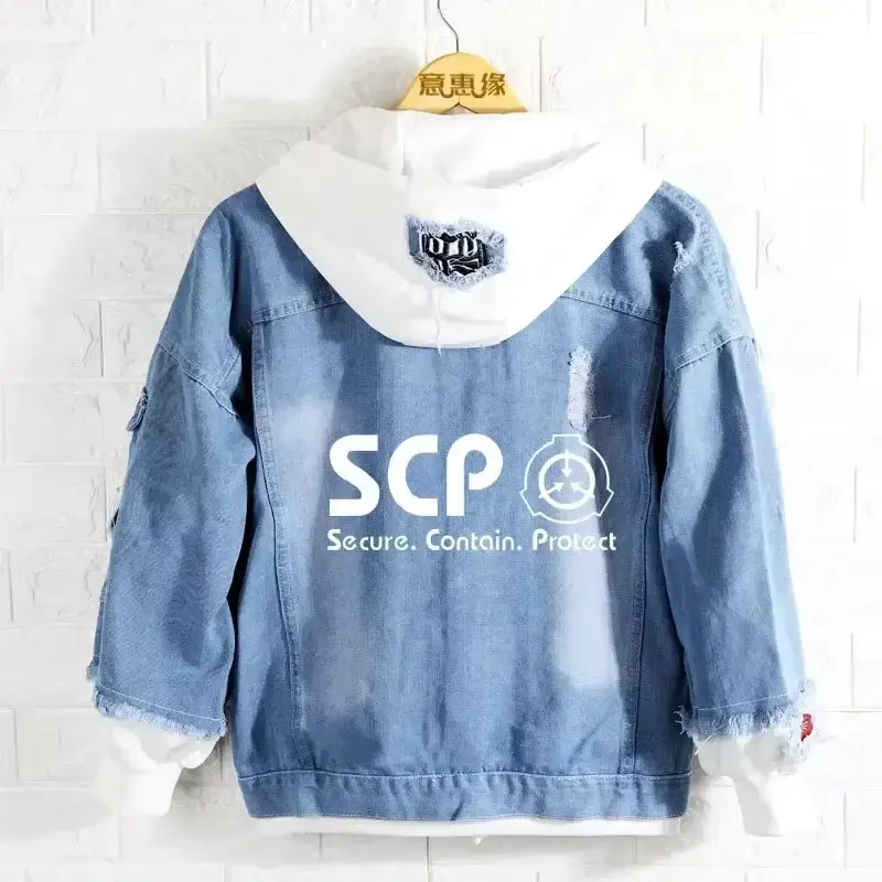Veste en jean Hunter x Hunter à capuche