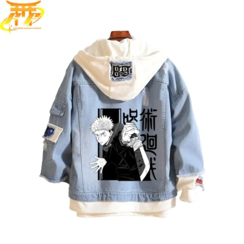 Veste en jean Itadori Yuji - Jujutsu Kaisen