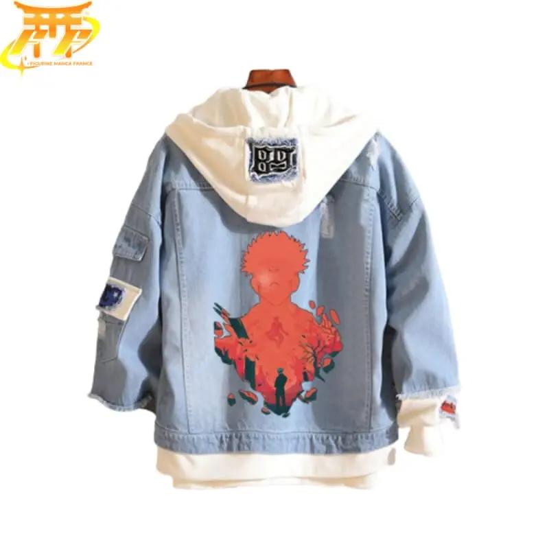 Veste en jean Sukuna X Gojo - Jujutsu Kaisen