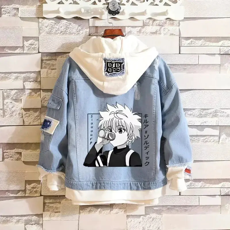 Veste Hunter x Hunter à capuche Kirua