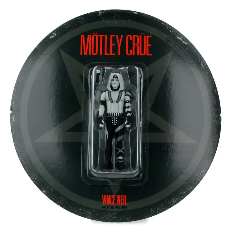 Vince Neil (Shout at the Devil - Black & White) - Motley Crue - ReAction Figures