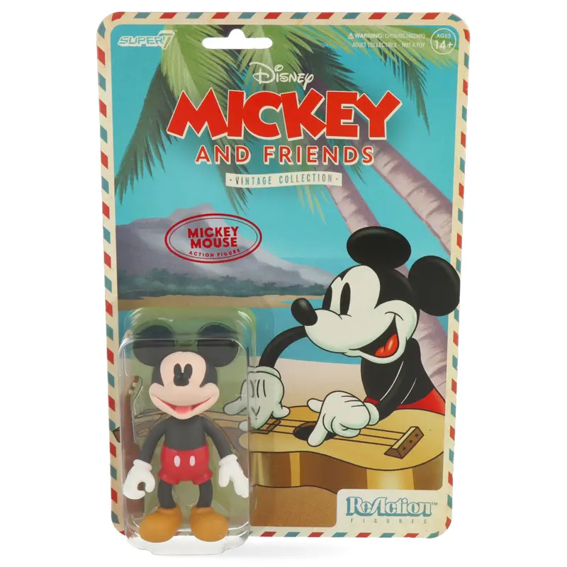 Vintage Collection Wave 2 -Mickey (Hawaiian Holiday) - reAction Figures