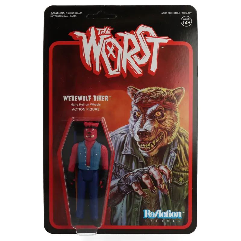 Werewolf Biker (Color 2) - The Worst - ReAction figures