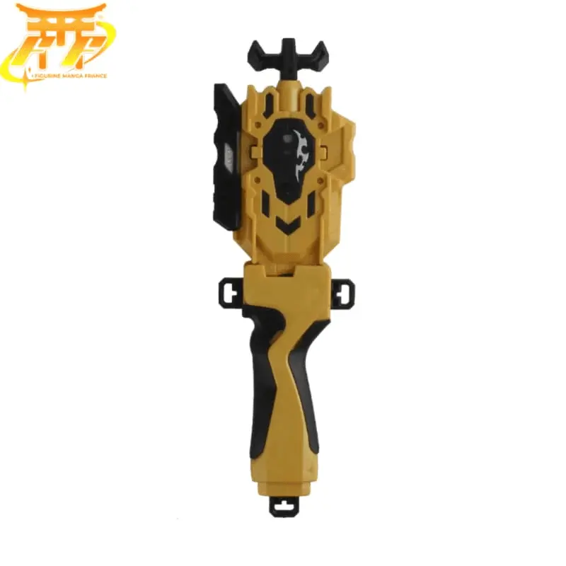 Yellow Beyblade launcher with handle - Beyblade