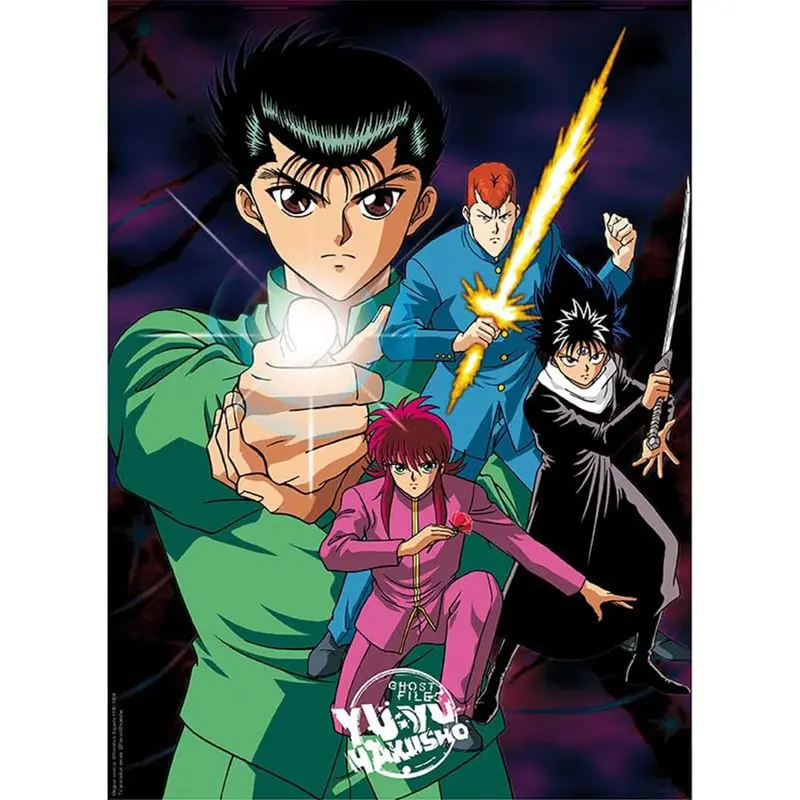 Yu Yu Hakusho - Poster - Groupe de Yusuke