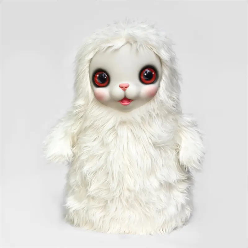 Yuki the Young Yak par Mark Ryden - White Version