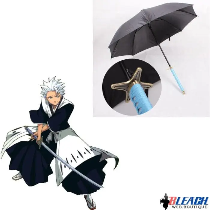 Zanpakuto Hyôrinmaru Tôshiro Hitsugaya, Parapluie à manche Bleach
