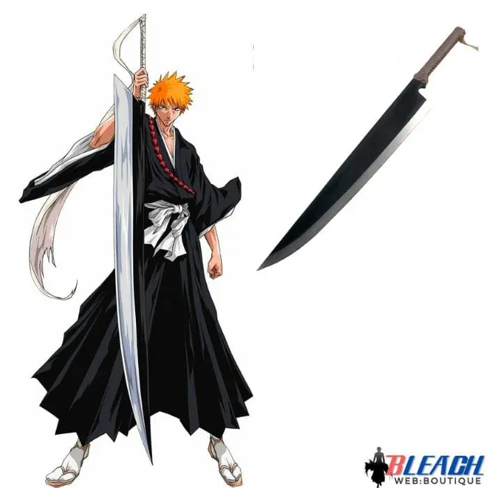 Zanpakutô Ichigo Kurosaki Zangetsu Shikai, Epée de Cosplay Bleach