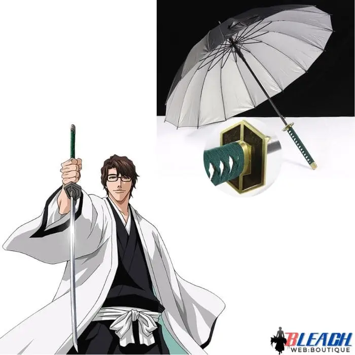 Zanpakuto Kyôka Suigetsu, Parapluie à manche Bleach