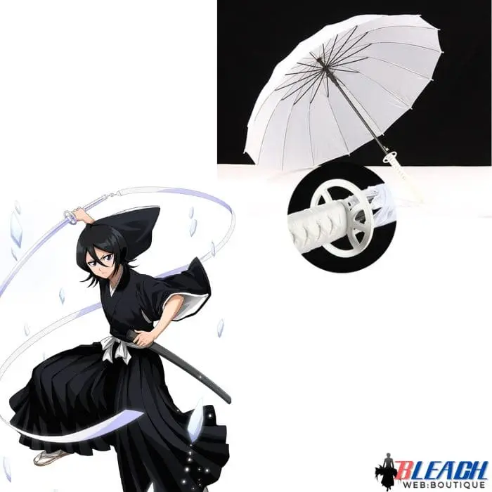Zanpakuto Sode no Shirayuki Rukia, Parapluie à manche Bleach